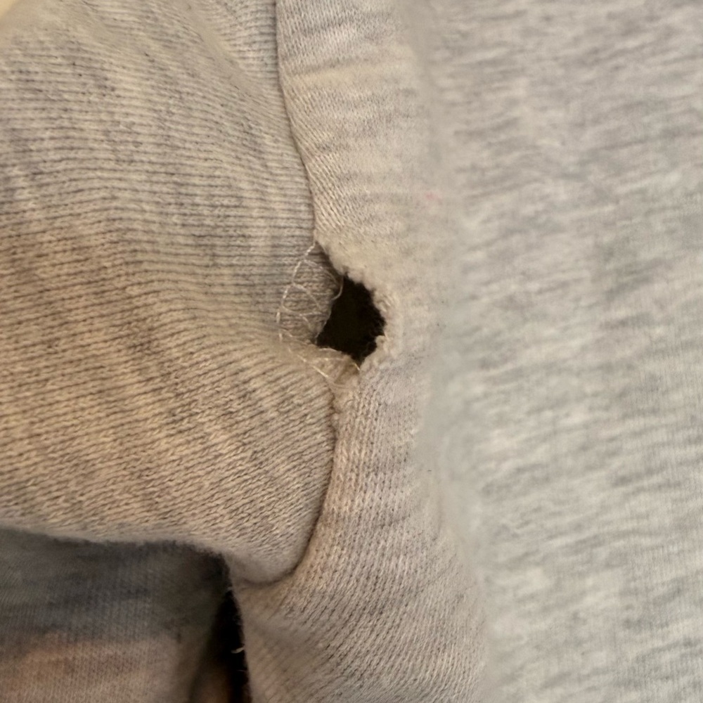 UMN (University of Minnesota) Gray Rugby Sweatshirt - Picture 6 of 6